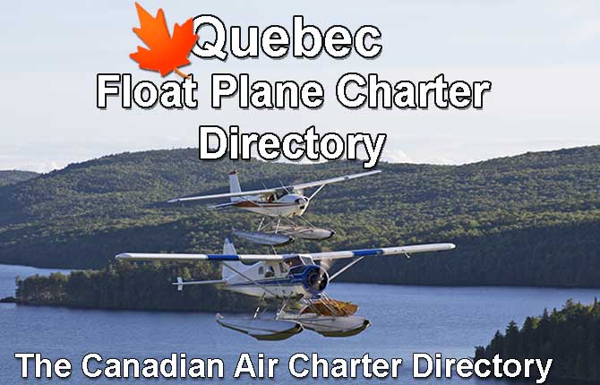 Quebec float plane air charter directory banner